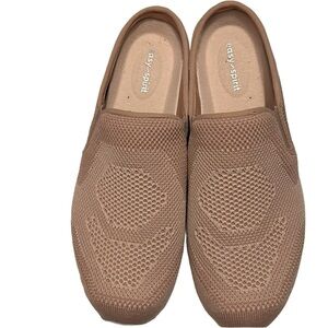 Easy spirit, pink, 9 1/2 wide mules